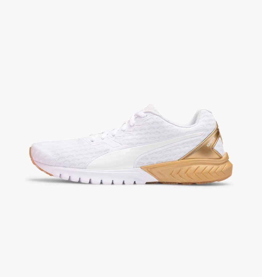 puma ignite dual gold